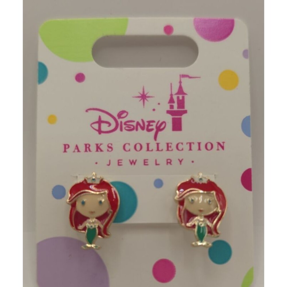 Disney Parks Collection Jewelry - Ariel Pierced Ear Earrings Little Mermaid NWT♡